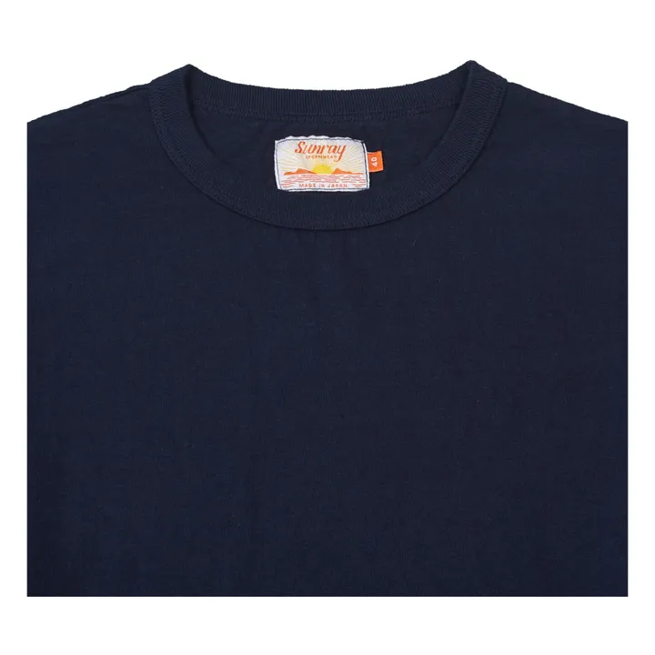 sunray T-shirt Haleiwa Homme Coton Recyclé 260g | Bleu marine