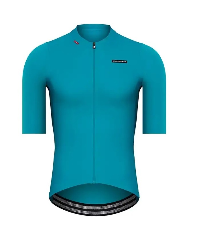 Etxeondo Alde 110LW Fietsshirt Korte Mouwen Blauw Heren