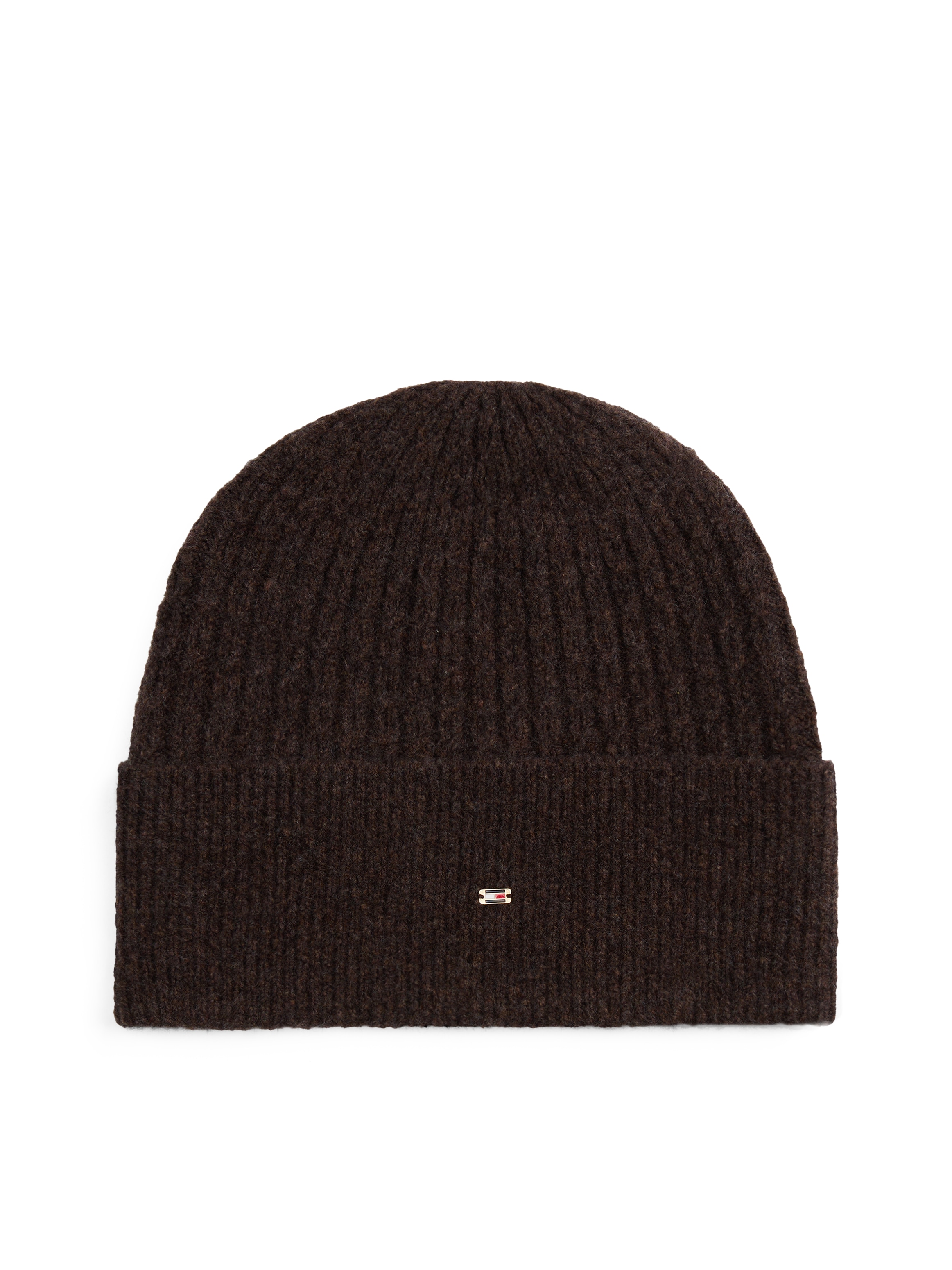 Tommy Hilfiger Beanie »TH CABLE ENAMEL FLAG BEANIE«, Regular fit