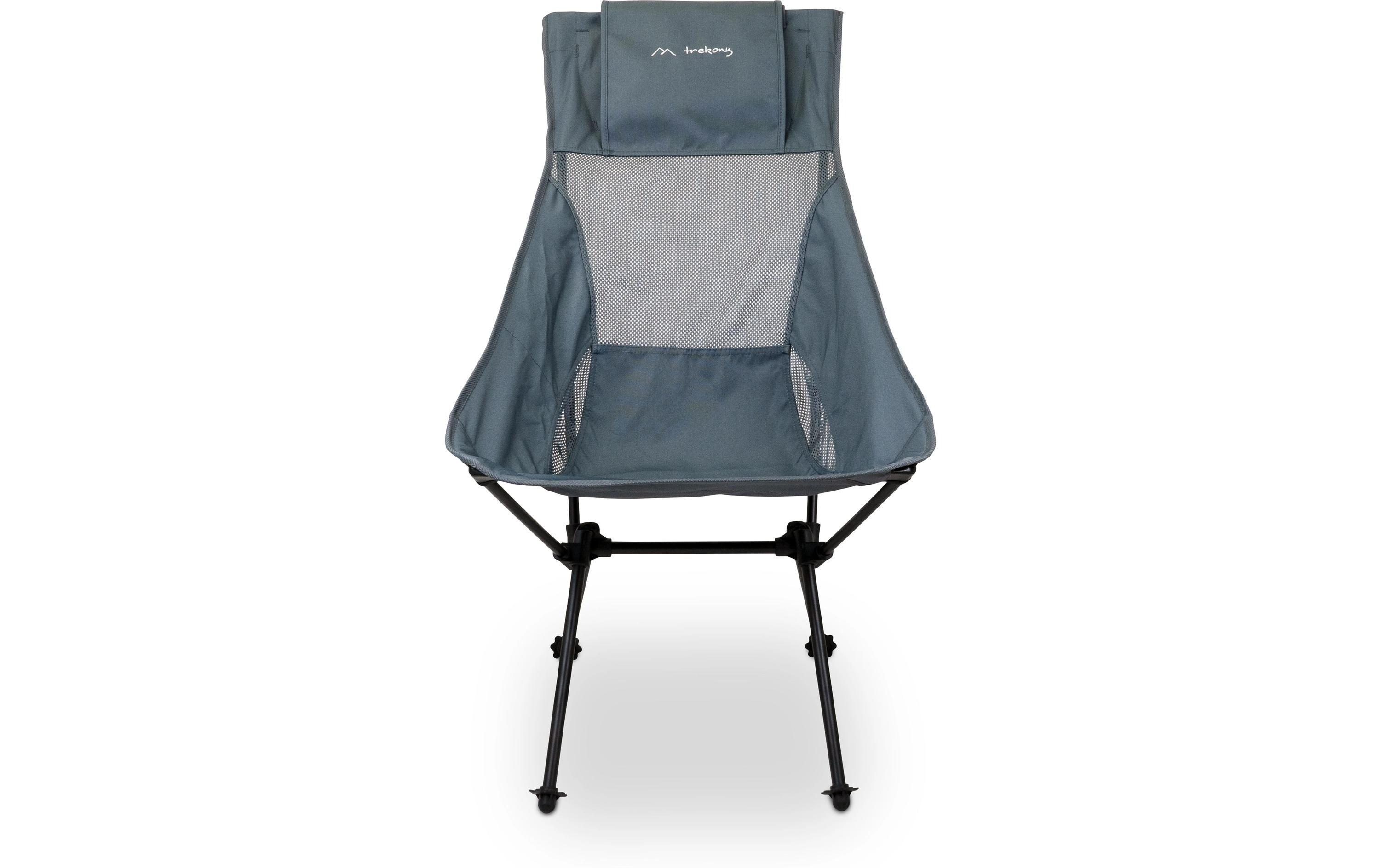 Campingstuhl Hoch AnthrazitOutdoor-Stuhl