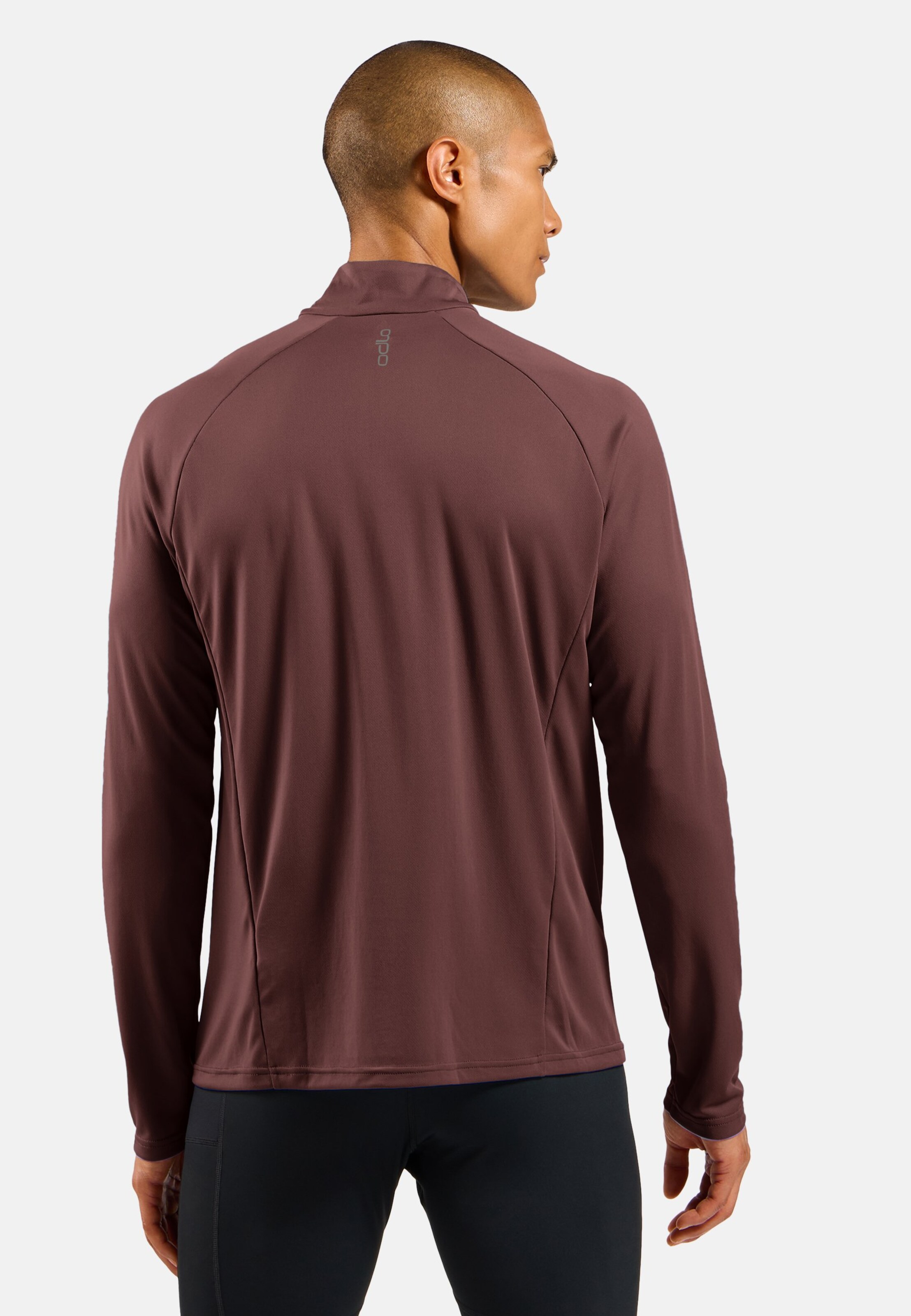 Essentials Ceramiwarm Mid Layer mit Halbreissverschluss in fudge