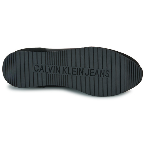 Calvin Klein Jeans - RETRO RUNNER LOW LACEUP SU-NY - Noir