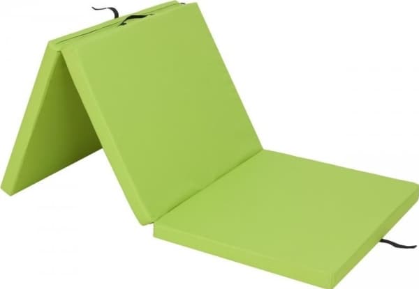 Hobbygarden Alex 3-delt gymnastikkmadrass 195 cm x 80 cm x 6 cm lime