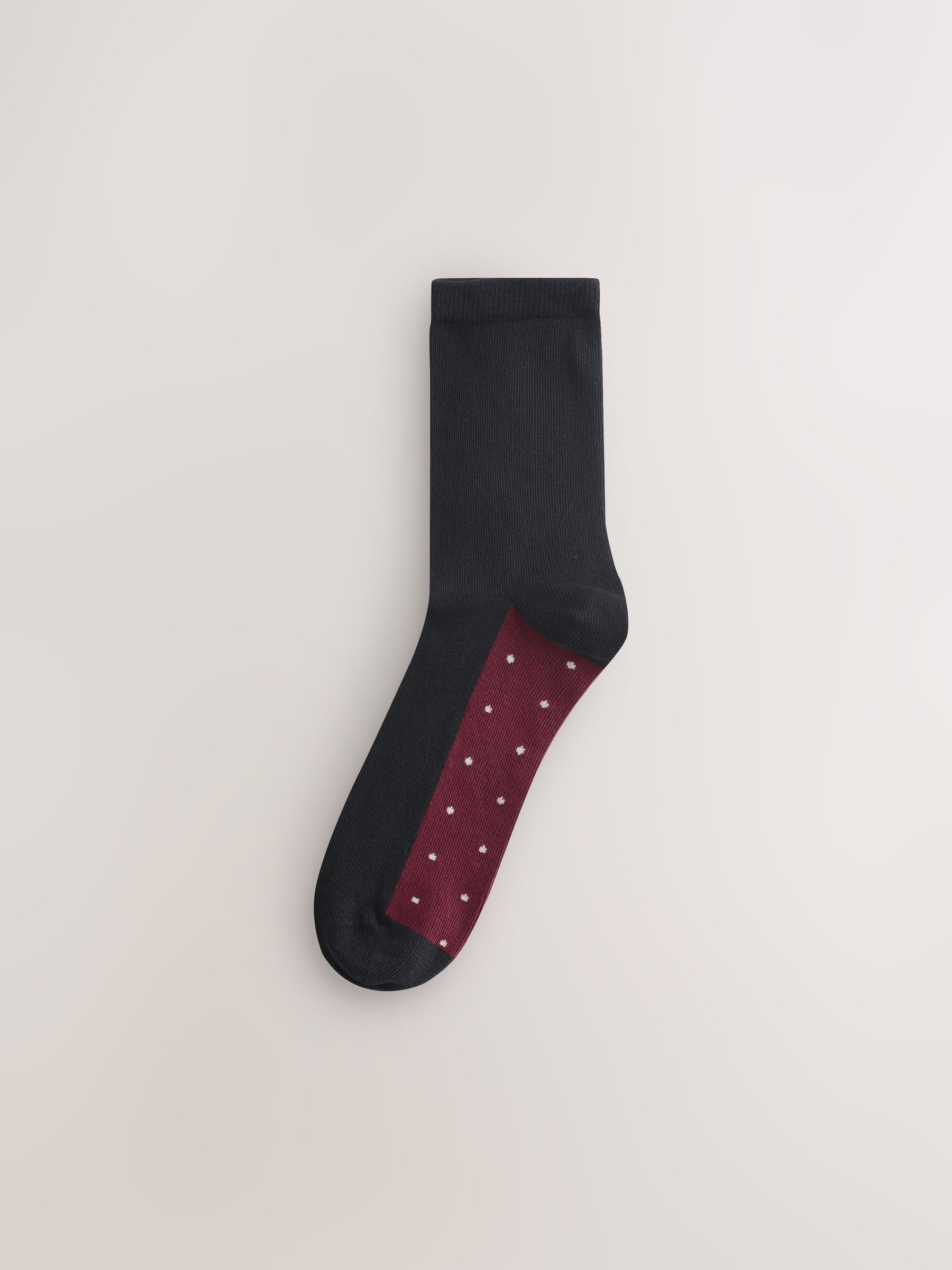 Xmas Ditsy Berry - Set van 5 paar enkelsokken