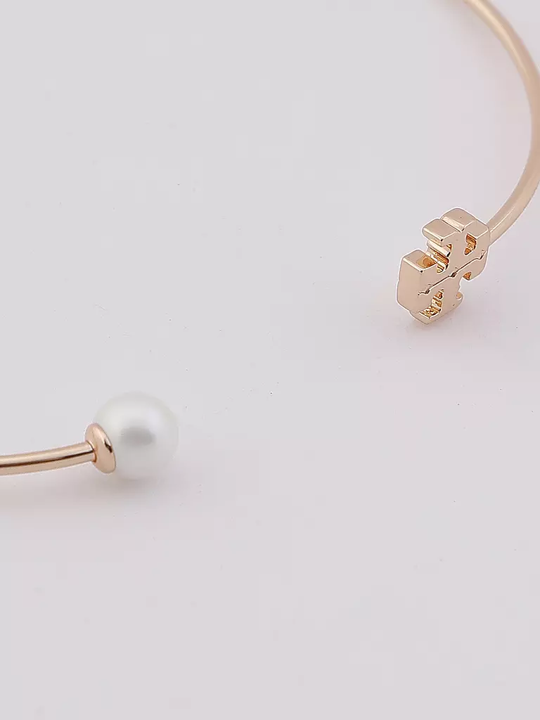 TORY BURCH Armband KIRA PEARL CUFF gold