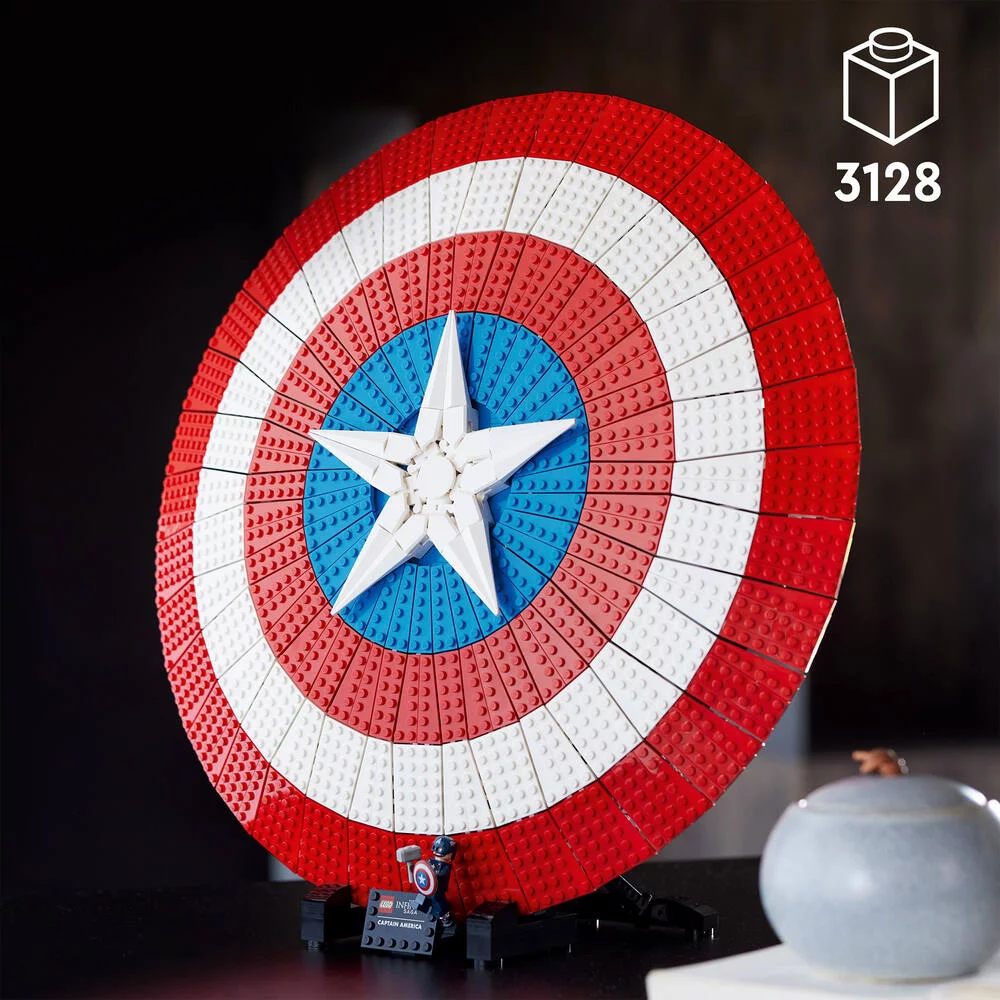 LEGO®MARVEL SUPER HEROES™ 76262 - LE BOUCLIER DE CAPTAIN AMERICA