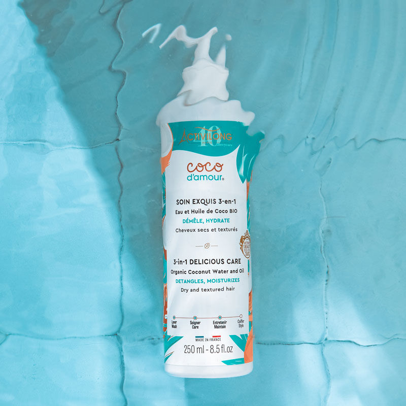 Soin exquis 3-en-1 cheveux secs et texturés Coco d'amour