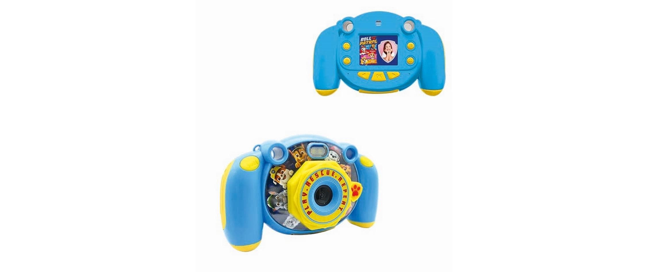 Kinderkamera Paw Patrol Blau/GelbFunktionsreiche Kamera für junge Abenteurer und angehende Fotografen