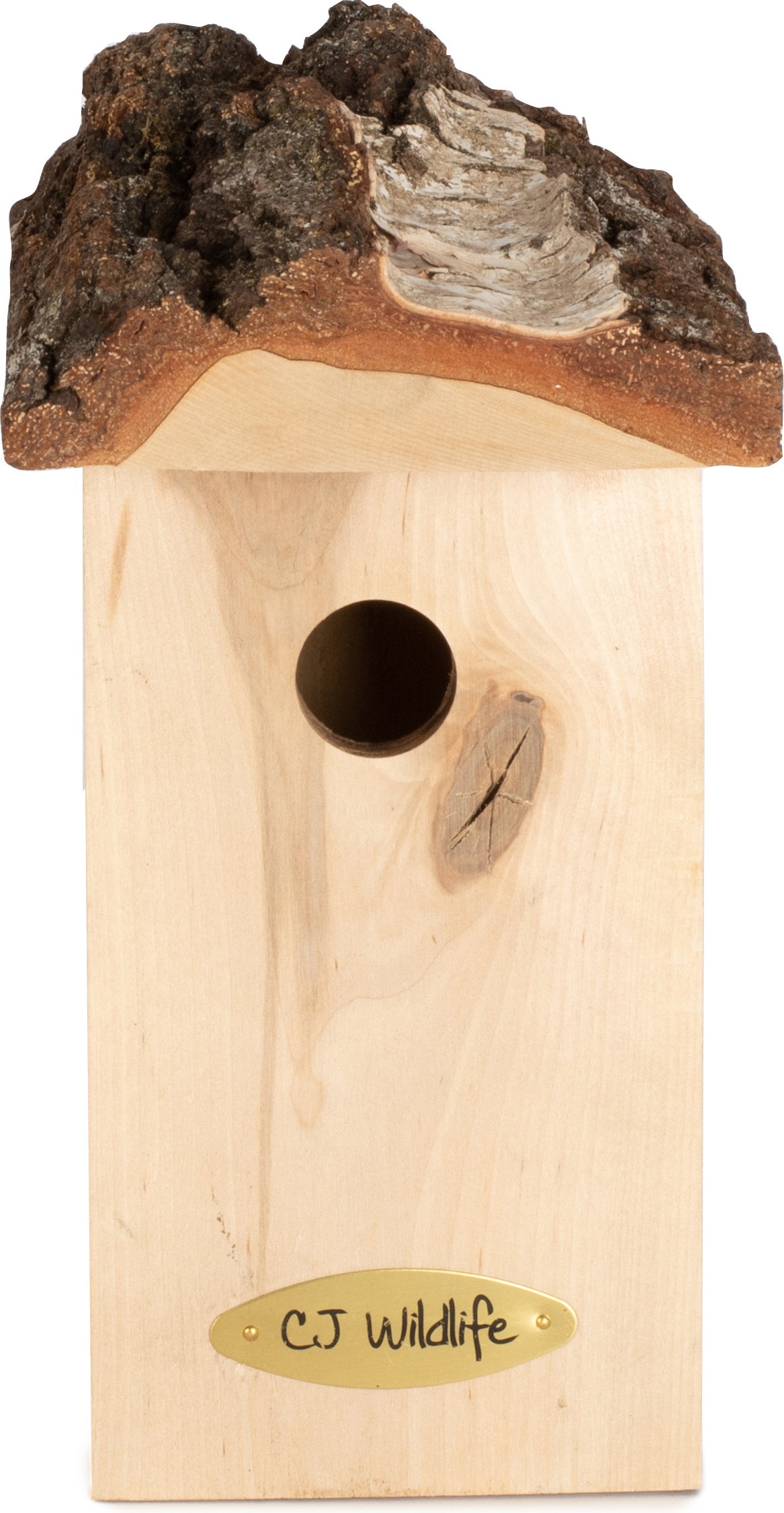 CJ Wildlife vogelhuisje Levanger naturel 12,6 x 16,5 x 26,5 cm