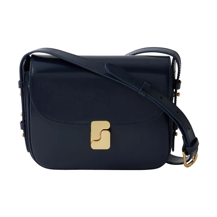 Soeur Sac Bellissima Mini Cuir | Bleu marine