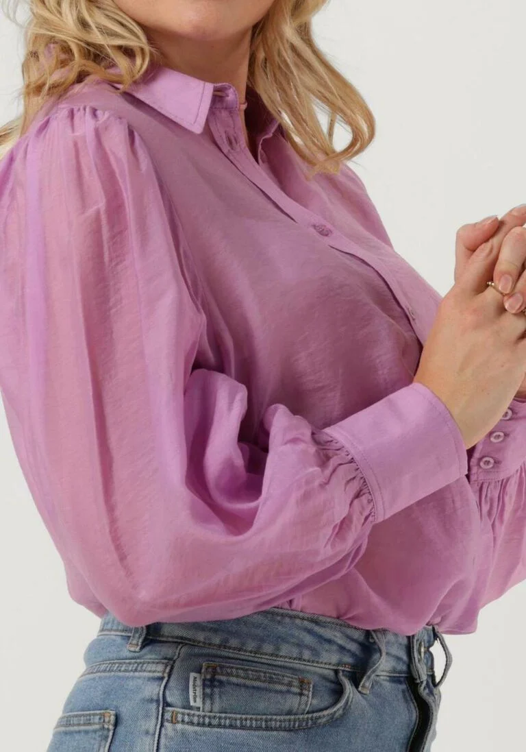 MODSTR\u00D6M paarse modstr&ouml;m blouse oskar shirt