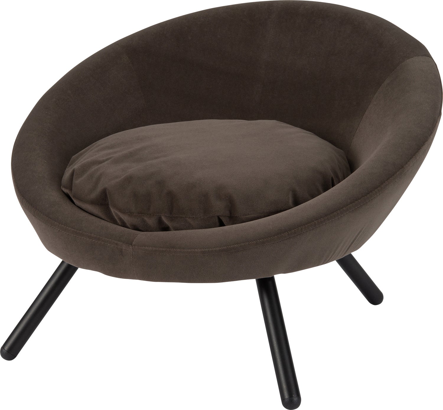 Intratuin hondenmand Fleur grijs D 56 H 41 cm