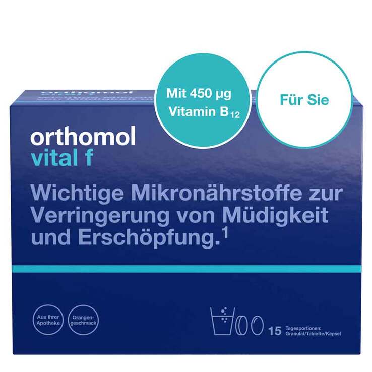 Orthomol Vital F Granulat/ Kapseln/Tabletten Kombipackung, 1 St