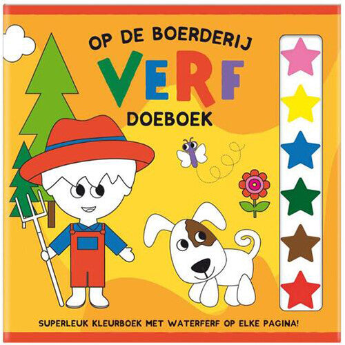 Image books doeboek verf - op de boerderij