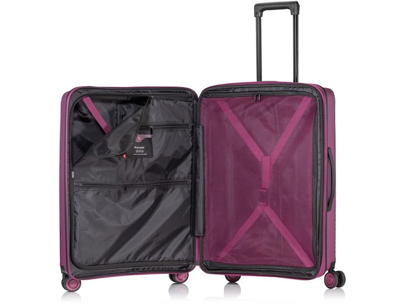 PACK EASY Reisekoffer Jet Cabin M, Vino Trolley