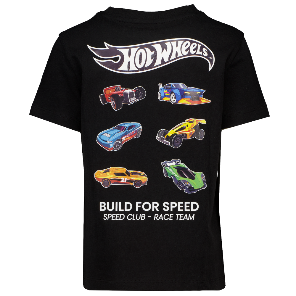 Jongens T-shirt Hot Wheels Zwart kopen? Goed en goedkoop