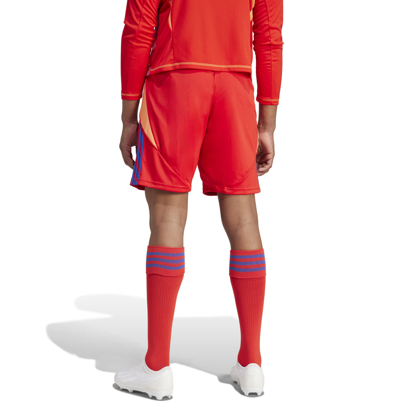 Adidas Tiro 24 Voetbalbroekje Rood Blauw Oranje