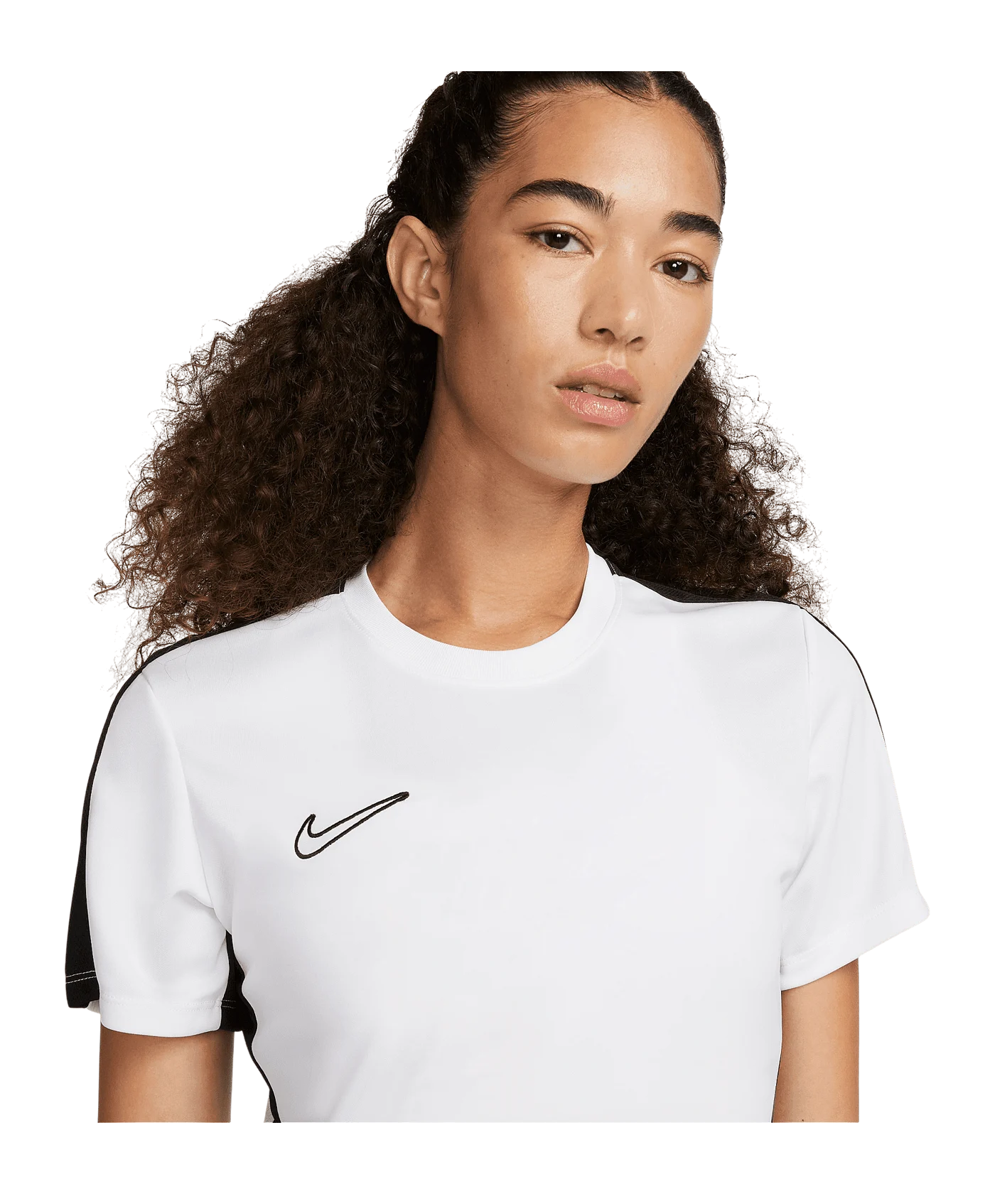Nike Academy T-Shirt Damen Weiss Schwarz F100