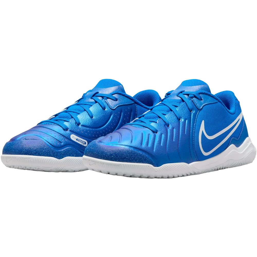 Nike Tiempo Legend 10 Academy Jr. IN Fußballschuhe Kinder signal blue
