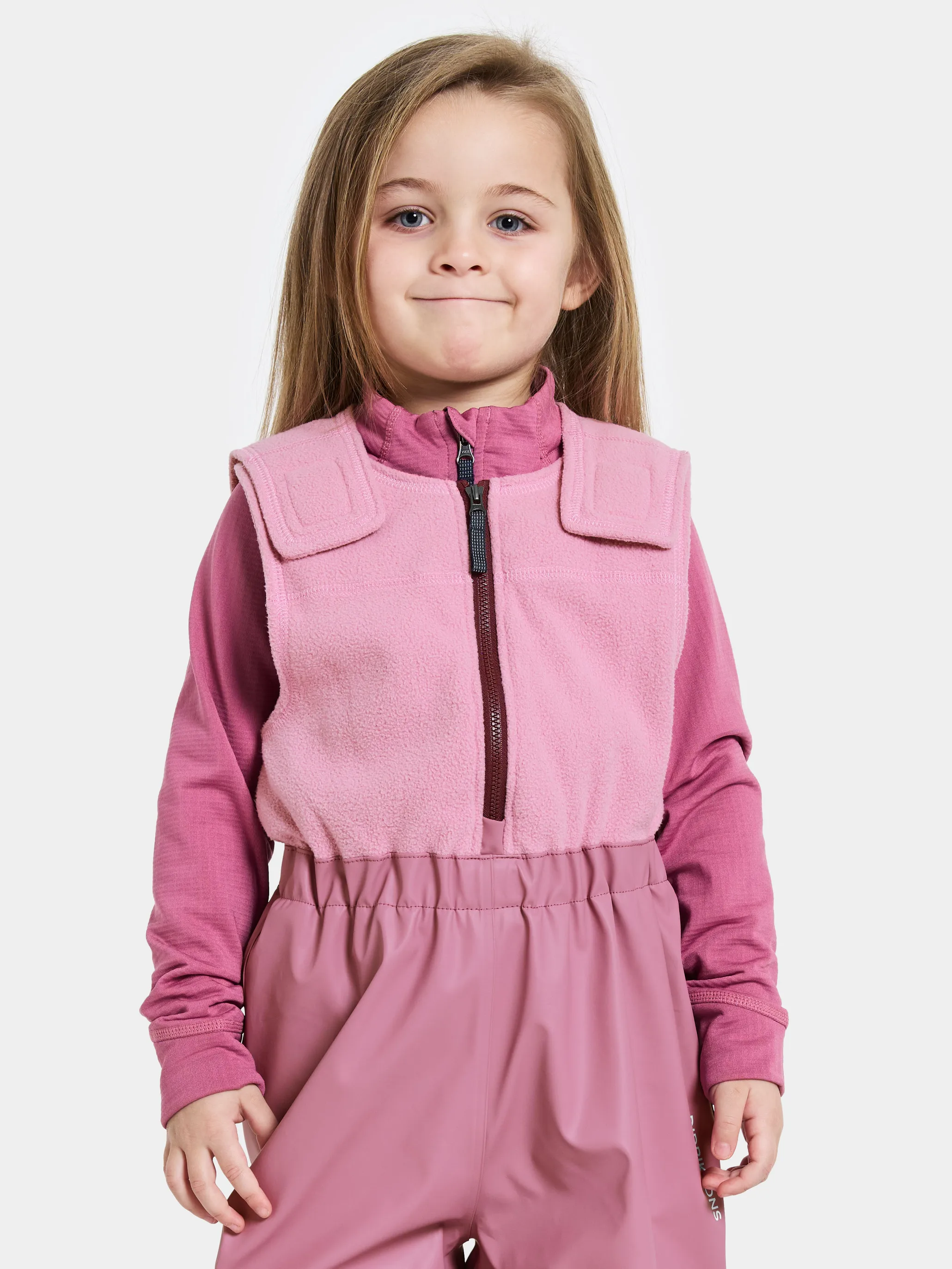 Didriksons Boardman Kids Set 12 Heather Pink