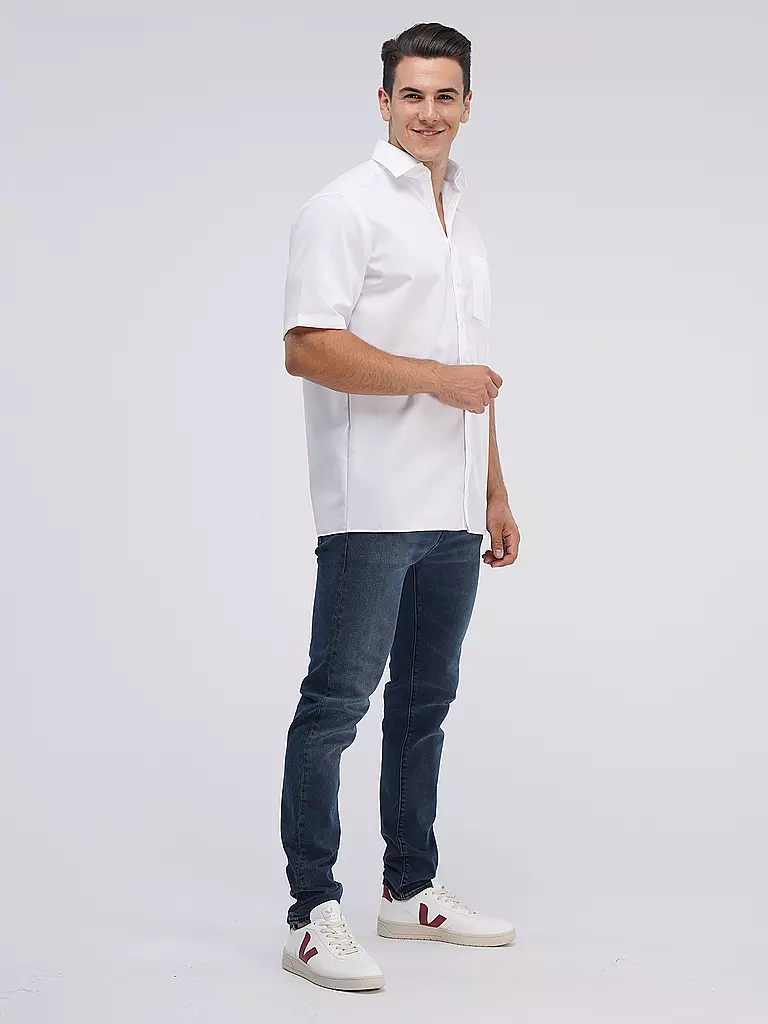 OLYMP Hemd Regular Fit  weiss