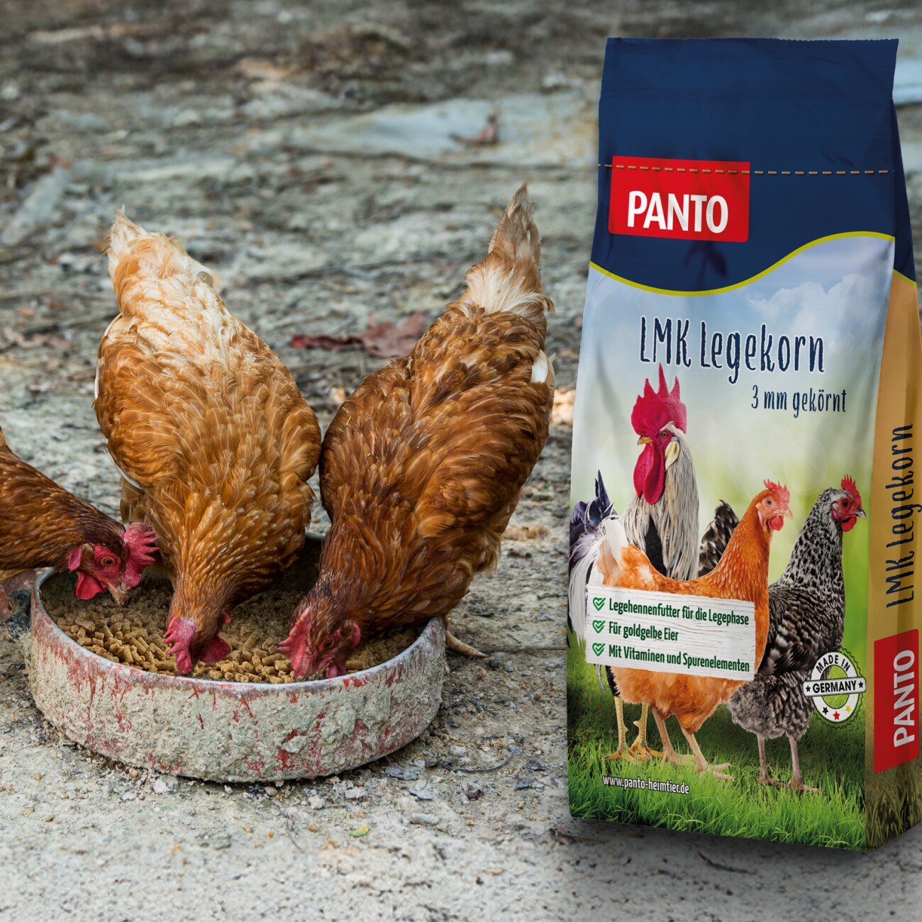 Panto ® LMK LEGEMEHLKORN (3 MM GEKÖRNT)