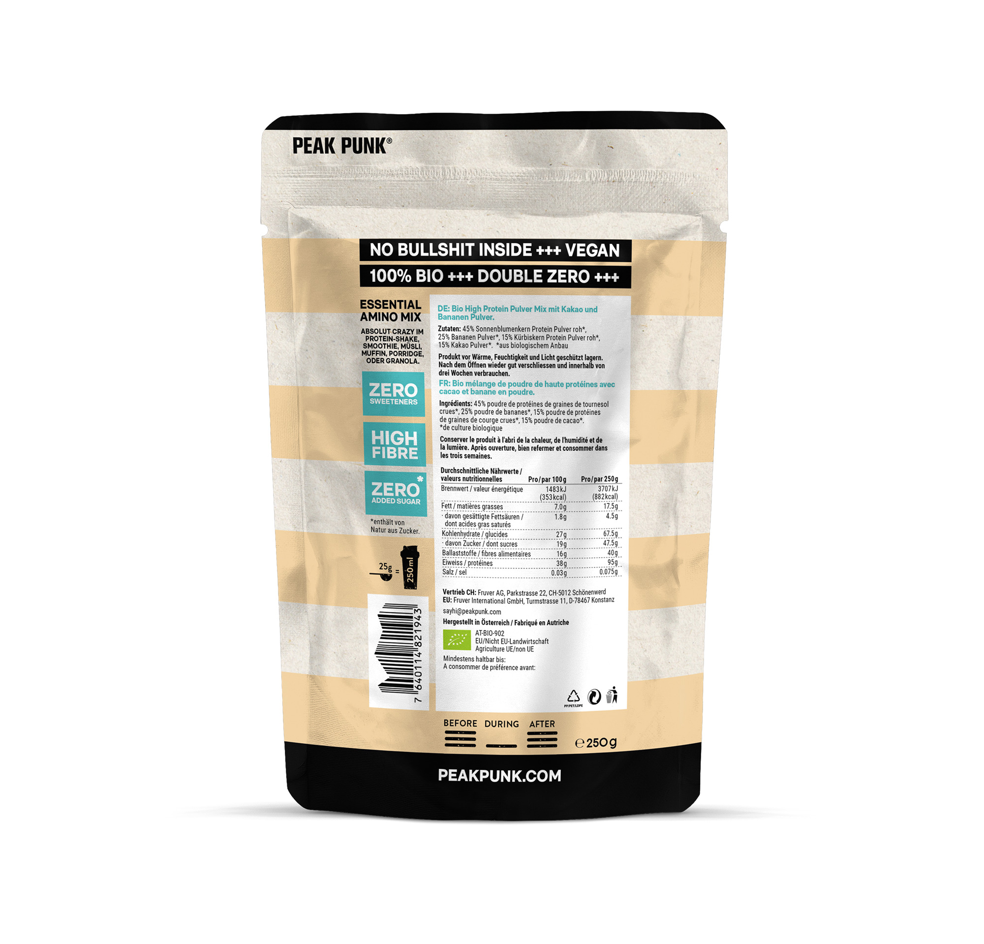 Bio High Protein Shake Cacao Banana