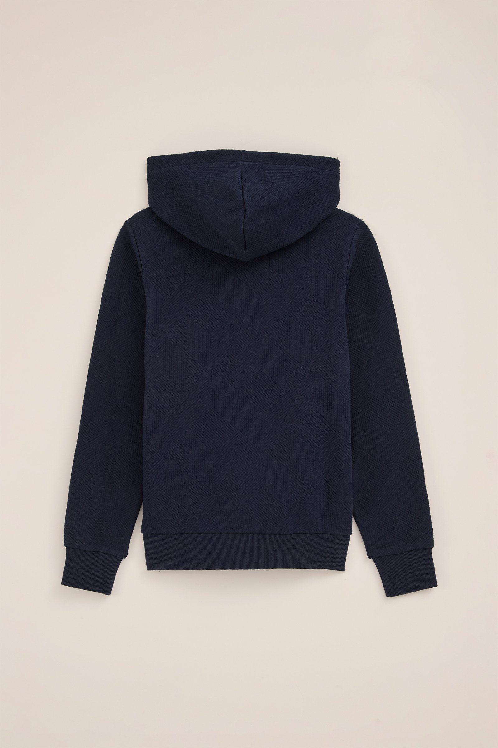 Jongens vest met structuur Blue Ridge Marineblauw