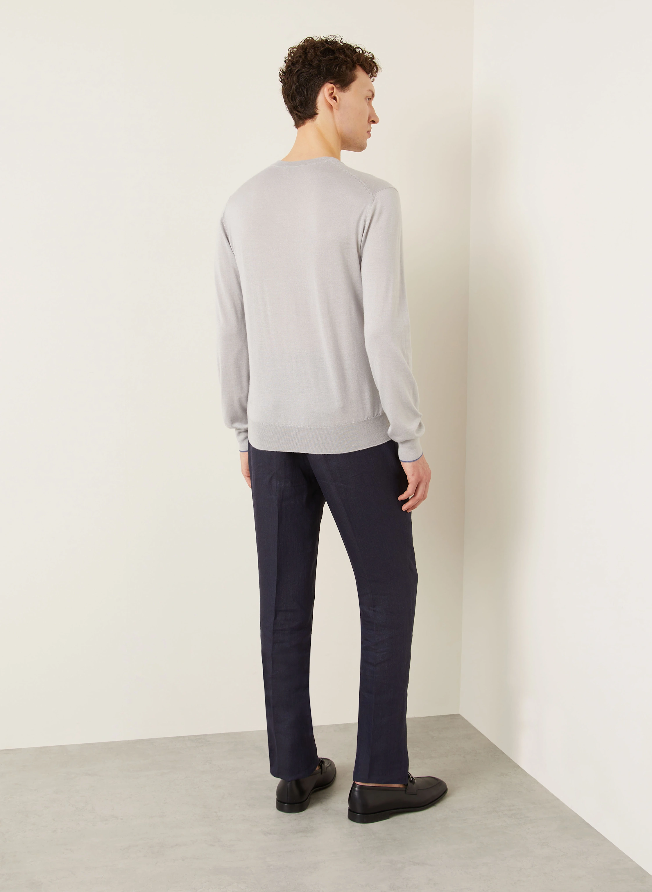 FIORONI Cashmere-Pullover mit Seide