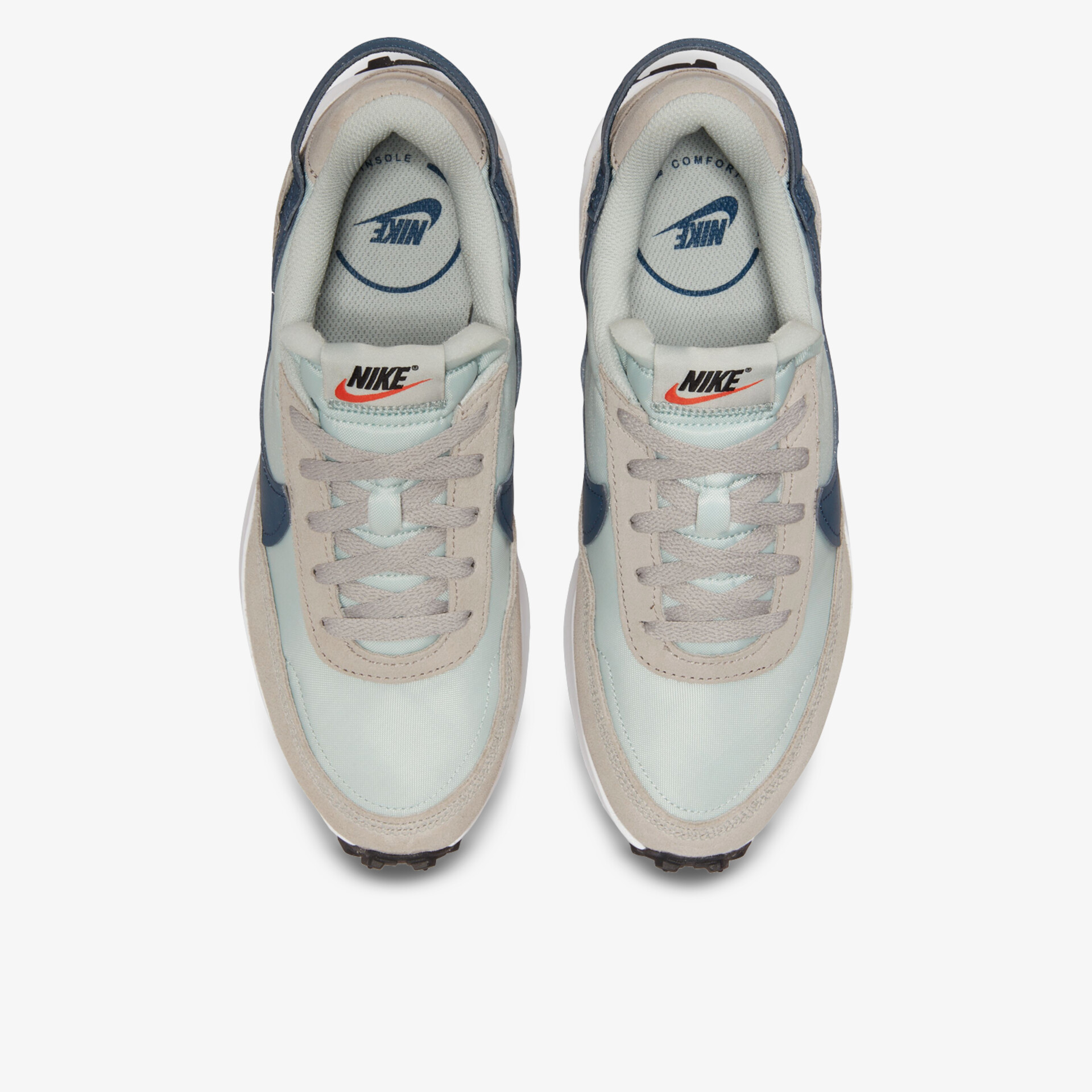 Nike Waffle Debut Damen Sneaker Low silber