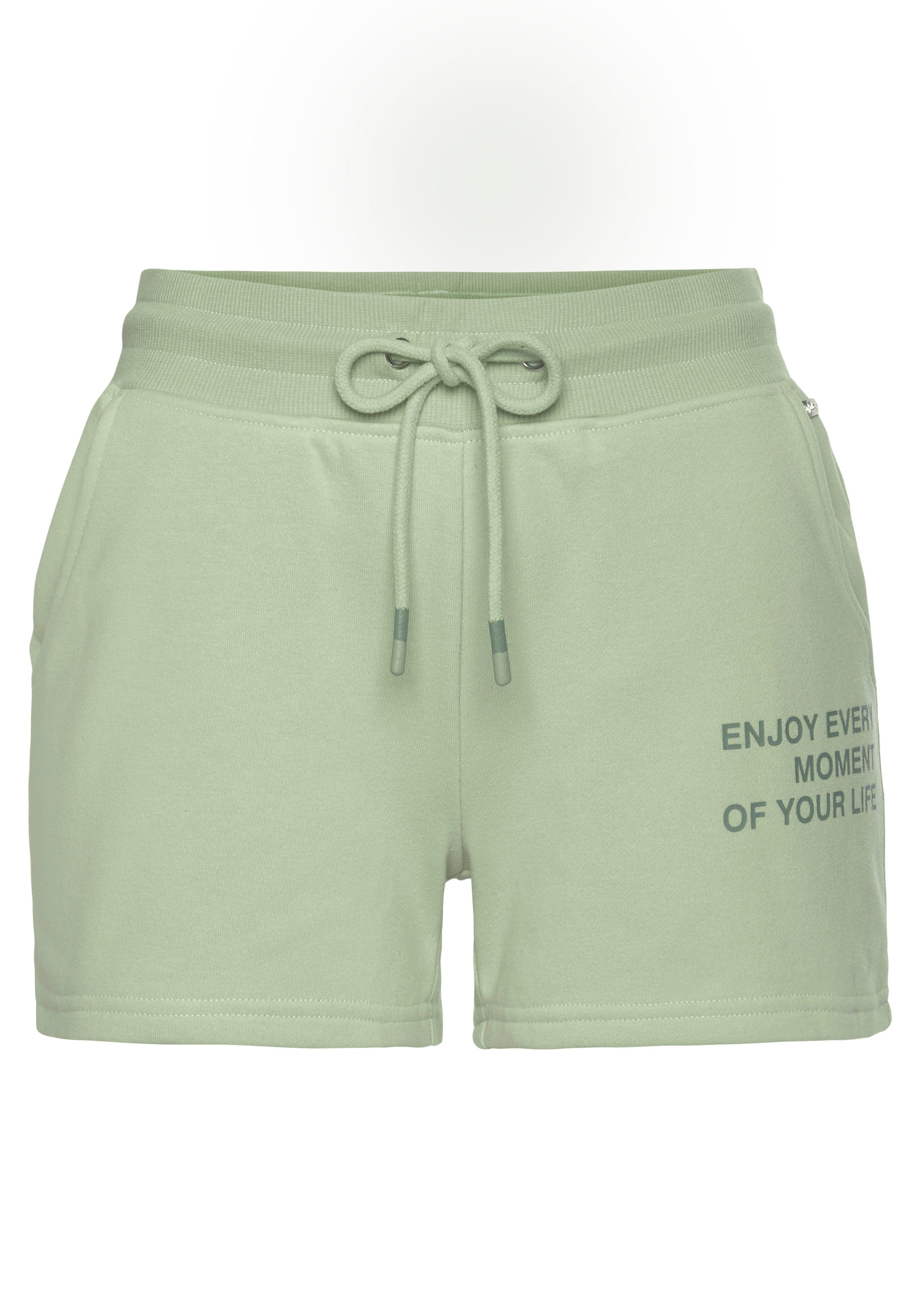 Buffalo Sweatshorts  mit Statement Druck, Loungewear