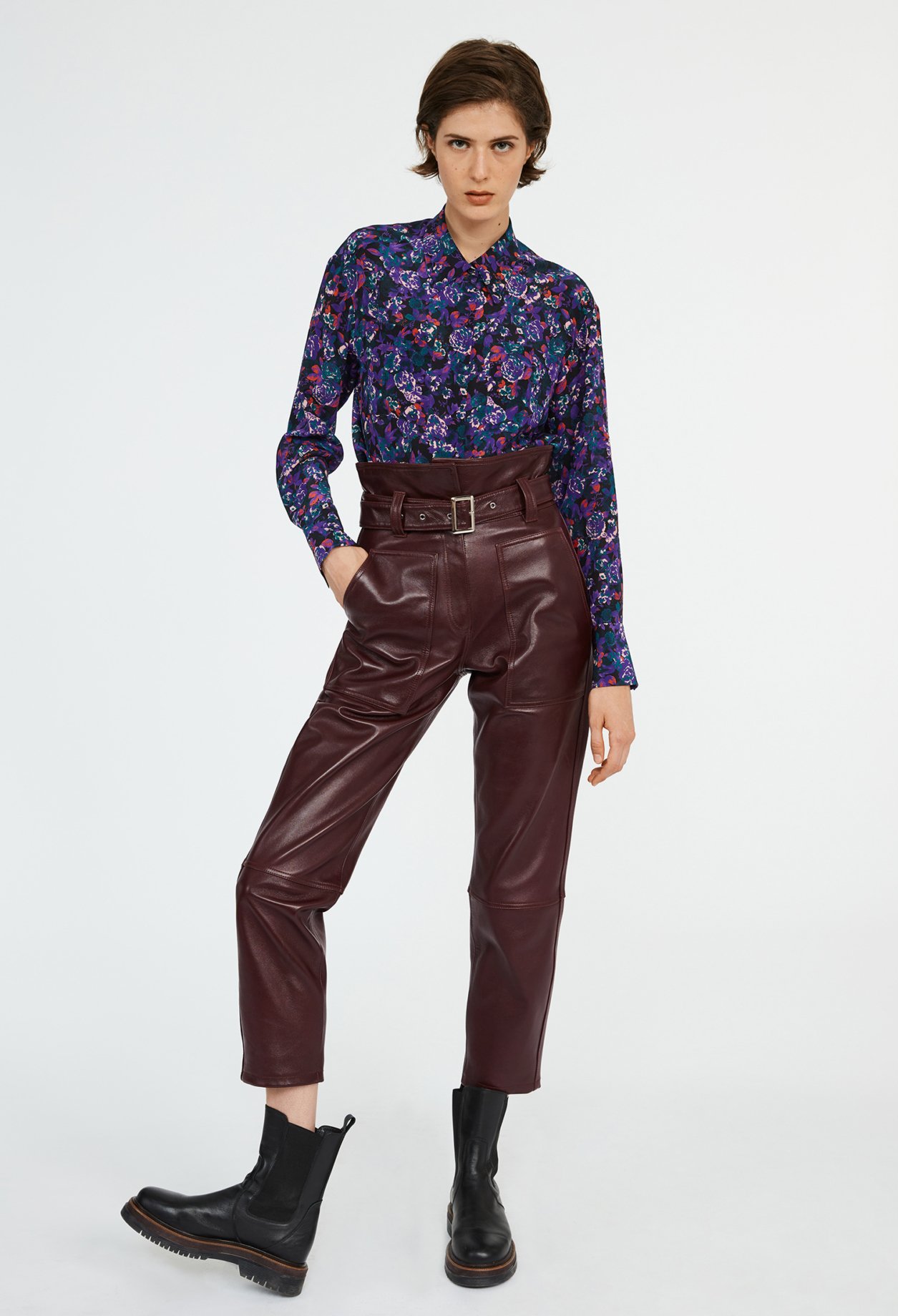Pantalon cuir