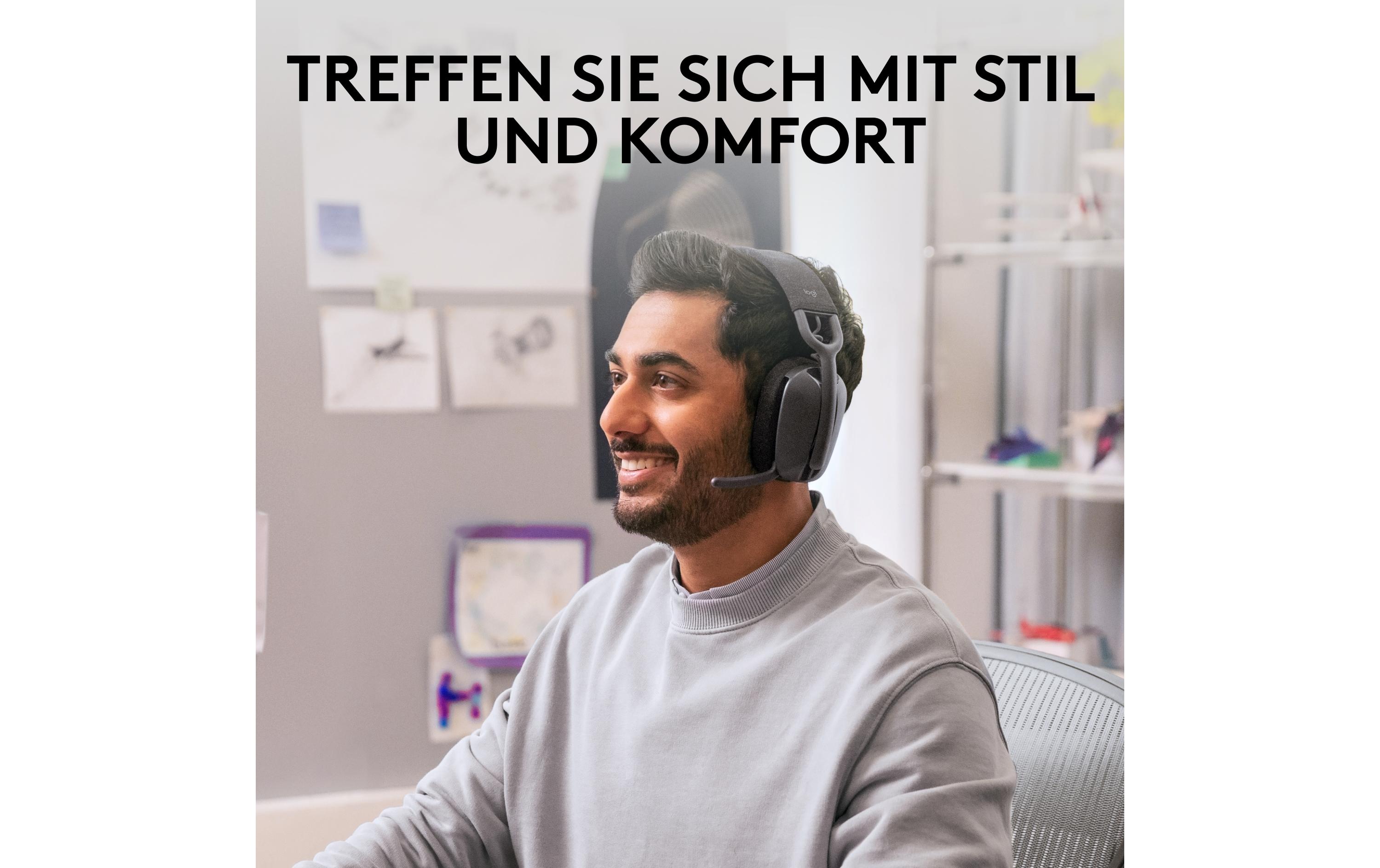 Headset Zone Vibe Wireless Teams Bluetooth<br>Kabelloses Bluetooth Headset