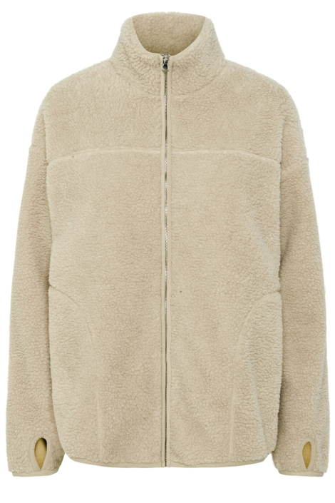 Pieces beige dames jas