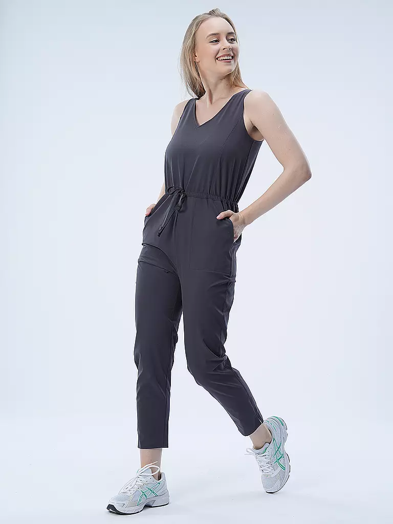 PATAGONIA Jumpsuit W'S FLEETWITH  schwarz