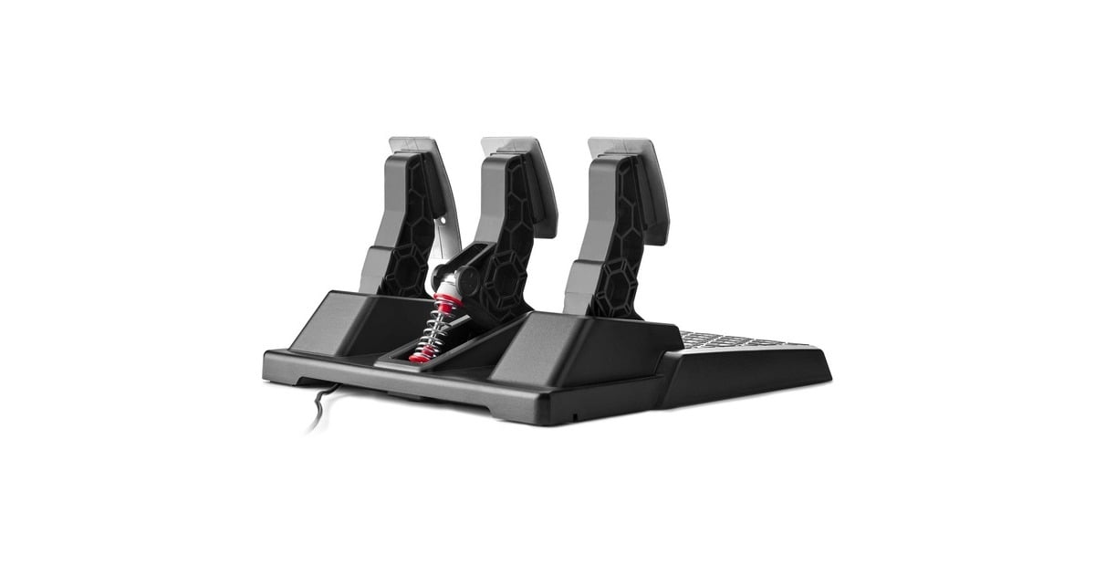 ThrustmasterT3PM pedalen  (Zwart/zilver, Pc, PS4, PS5, Xbox One, Xbox Series X|S)