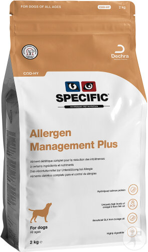 Specific COD-HY Allergen Management Plus Chiens Adultes Allergies Multiples 3x2kg