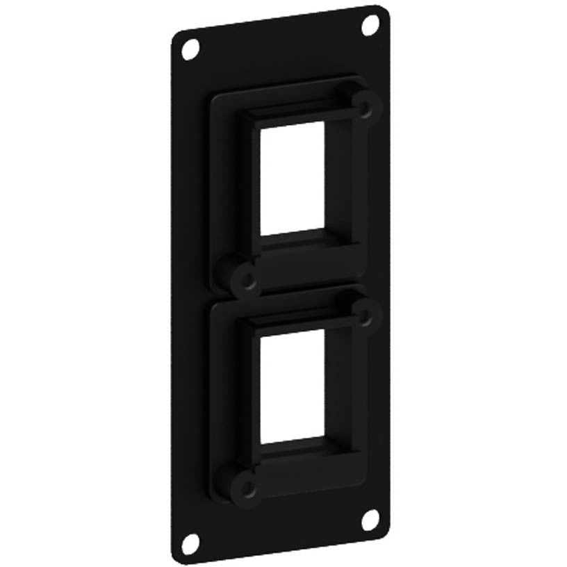 Caymon CASY107/B 2x procab keystone voor CASY-chassis