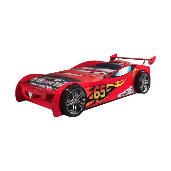 Vipack Lemans Autobed Rood 90 x 200 cm