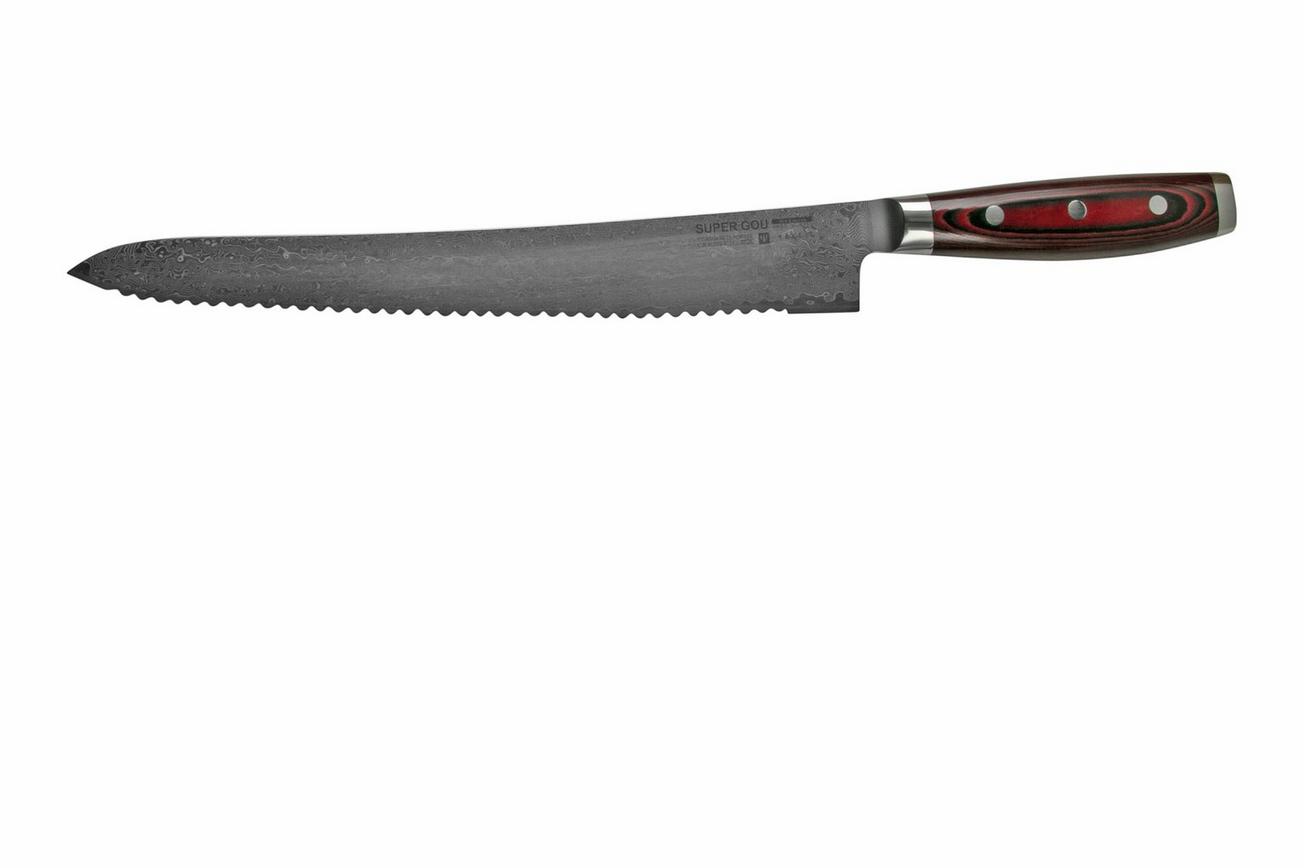 Yaxell Super Gou 37138, 161 laags damaststaal broodmes, 27 cm