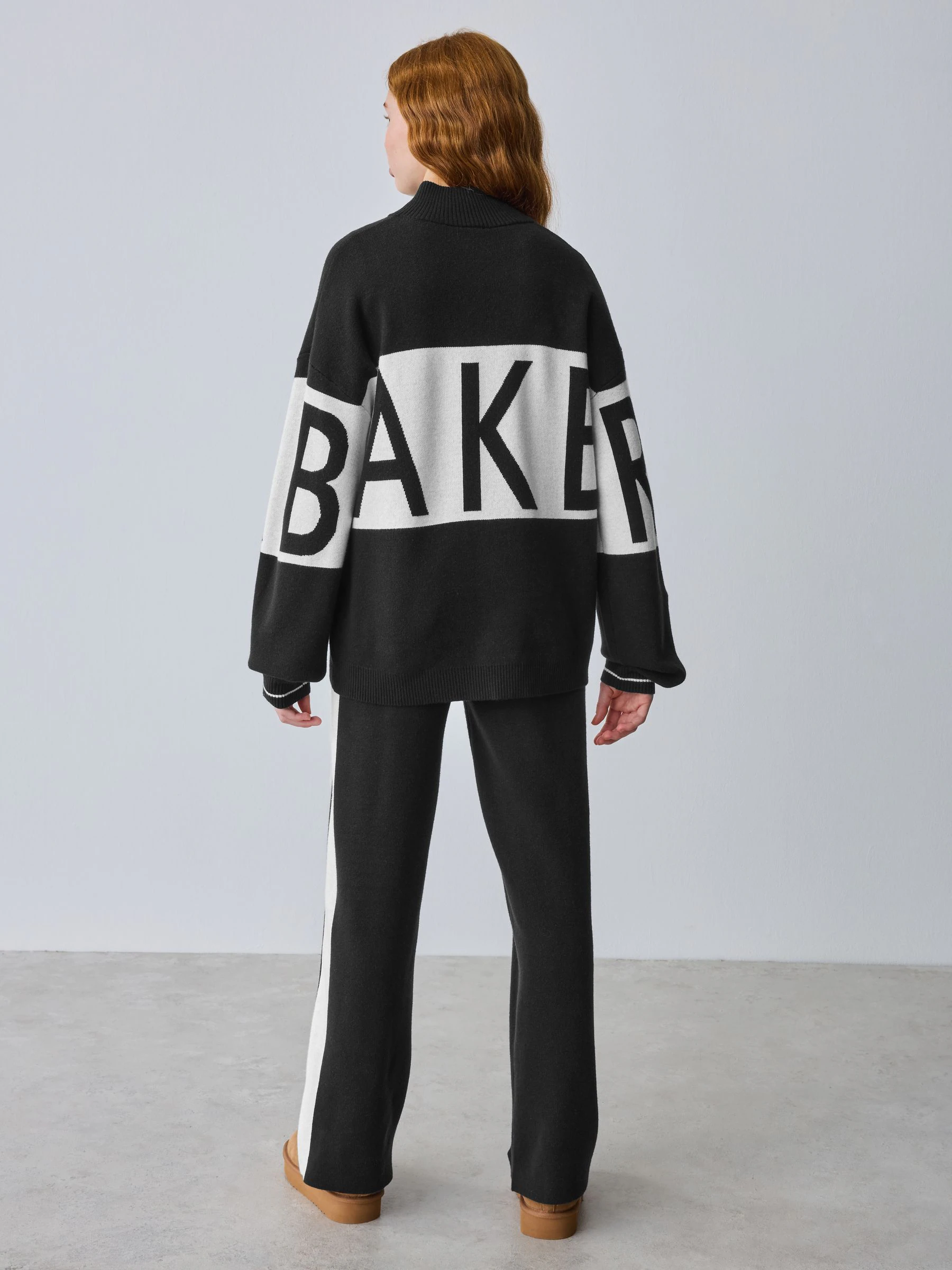 Baker by Ted Baker 2 Piece Colourblock Knit Sweatshirts & Joggers Set