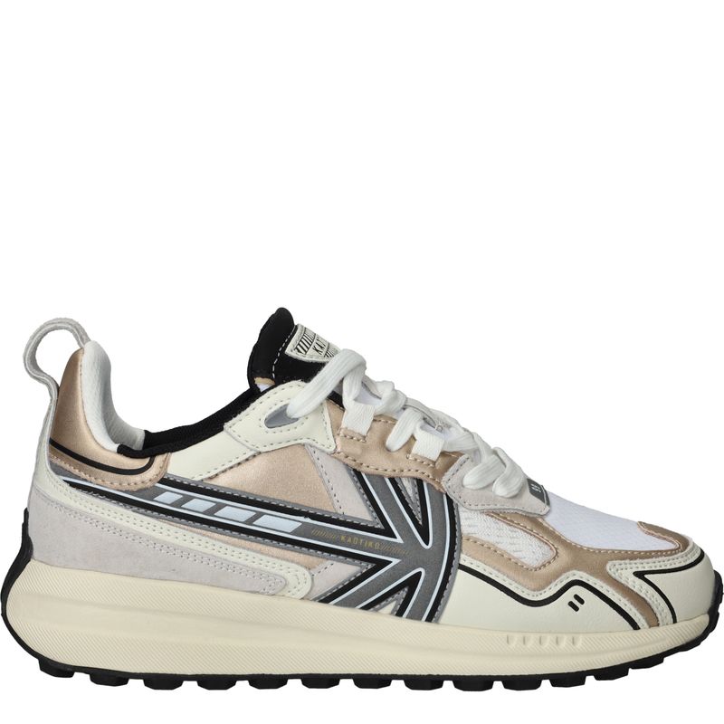 Kaotiko Detroit Tach Sneakers Beige Dames