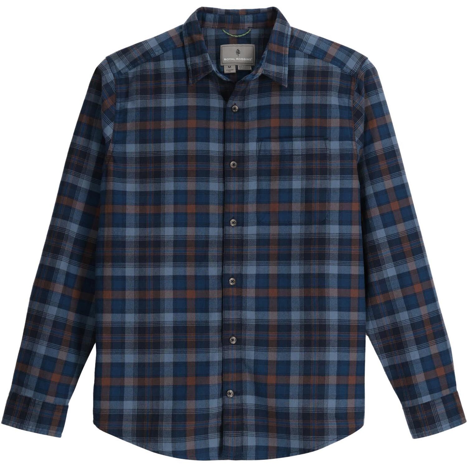 Royal Robbins Mens Lieback Organic Cotton Flannel L/S