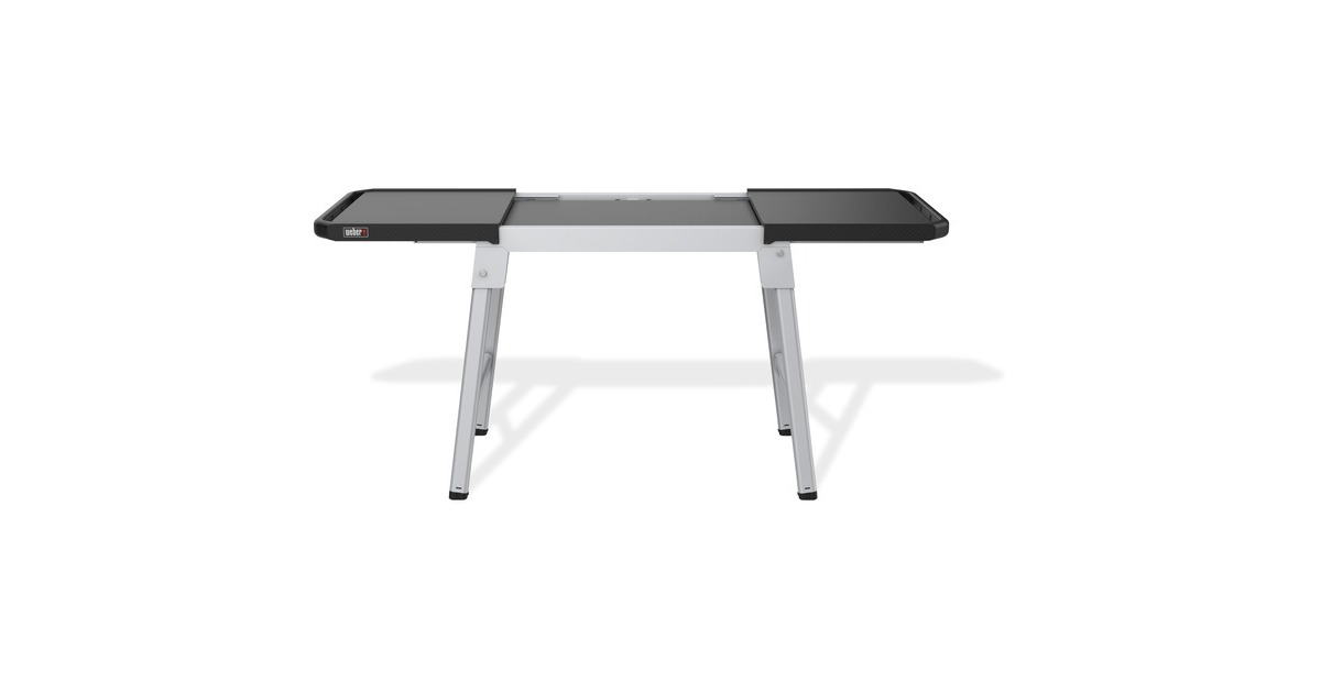 WeberUitbreidbaar onderstel tafel  (Grijs/zwart)