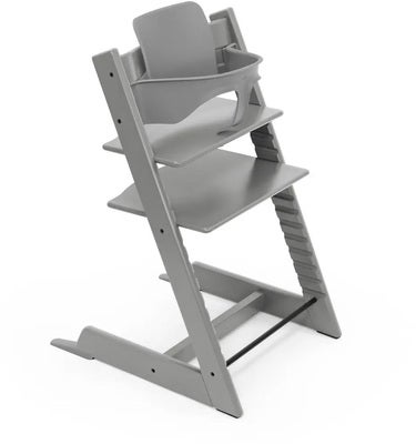 Stokke Tripp Trapp Matstol Bundle inkl. Brett, Storm Grey