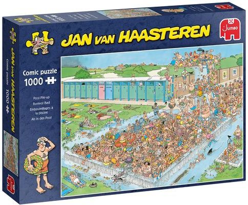 Jan van Haasteren - Bomvol Bad - 1000 stukjes puzzel - Legpuzzel