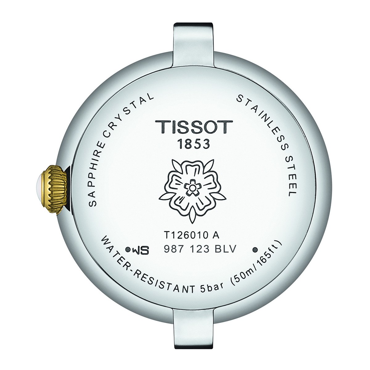 Montre femme Tissot Bellissima small acier bicolore