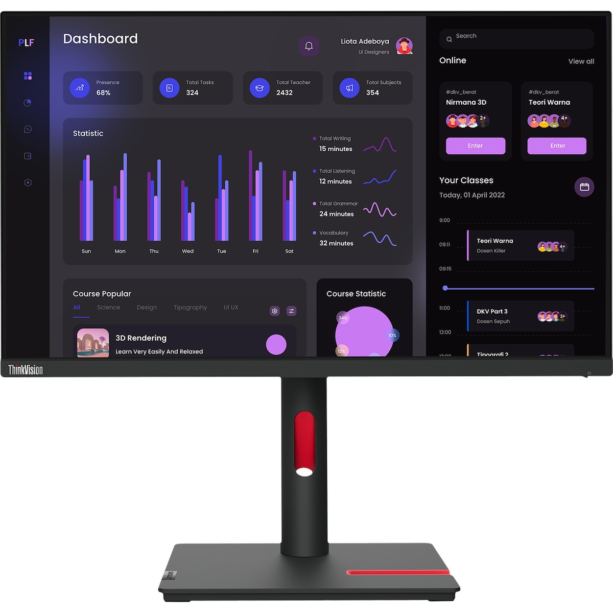 Lenovo ThinkVision T24i-30 23.8