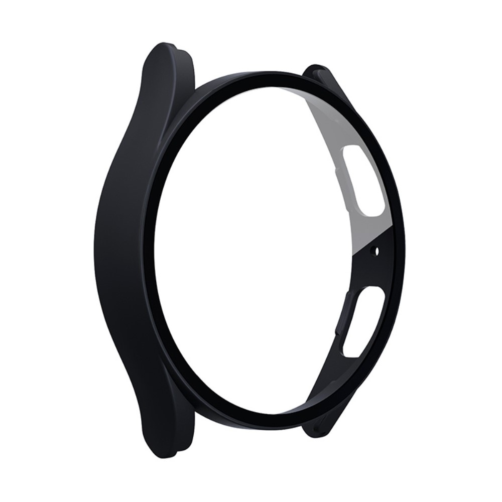 Samsung Galaxy Watch 5 / 4 (40 mm) Hardcase Bumper   Display Schutzglas - Schwarz