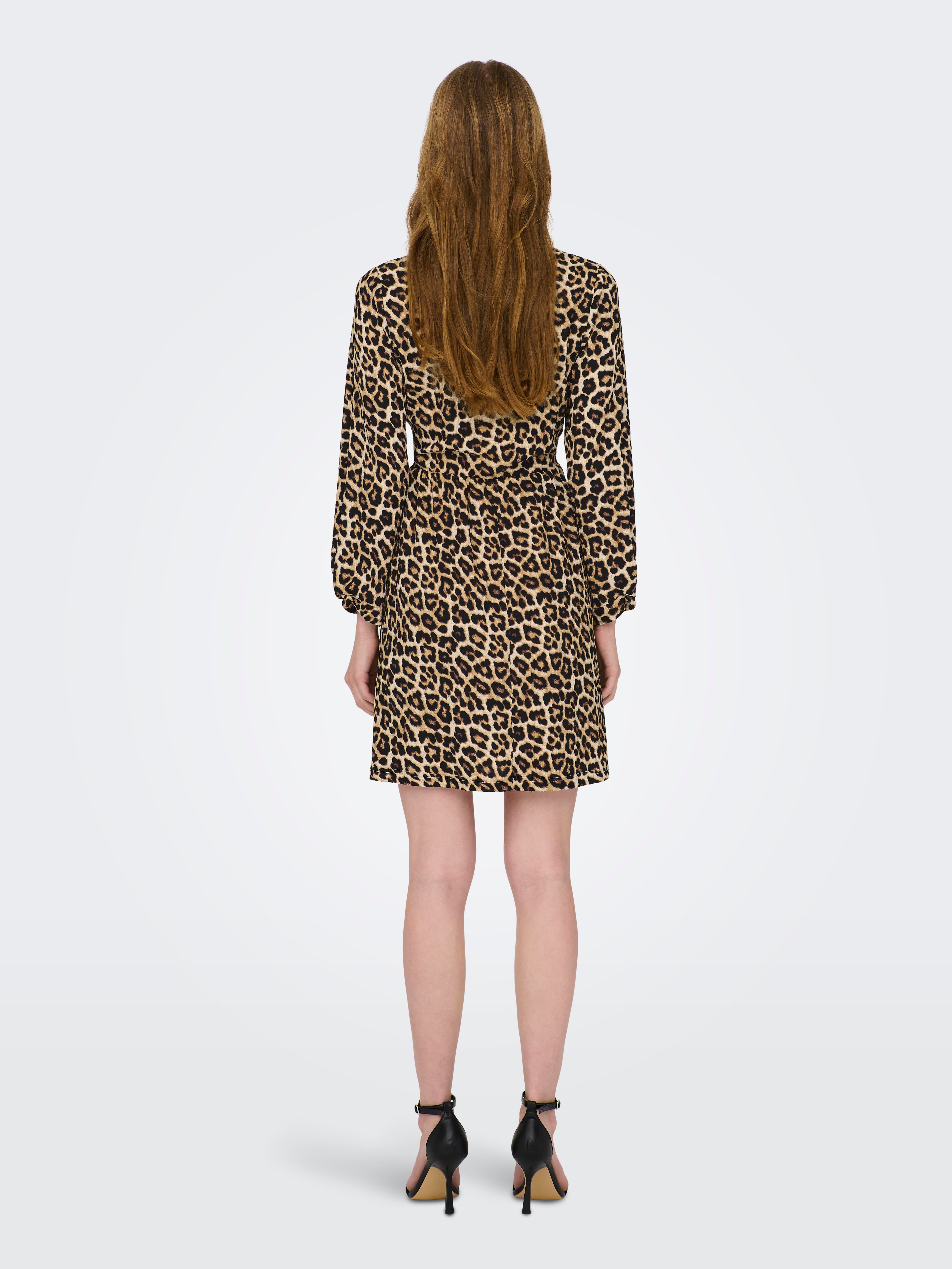 JDYLOTUS Kurzes Kleid Tapioca